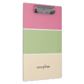 Porte-bloc Fruit Pastel Grandes et Nom du script (Swatch)