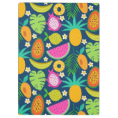 Porte-bloc Fruits de banane à l'ananas tropical (Dos)