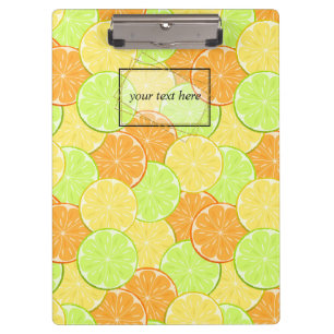 Porte-bloc Fruits de citron vert orange