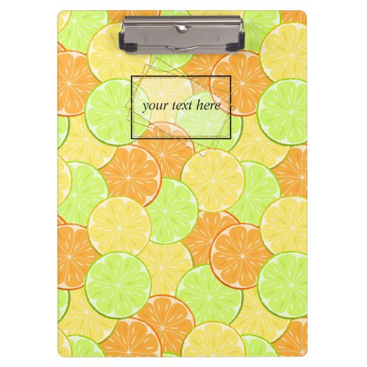 Porte-bloc Fruits de citron vert orange (Devant)