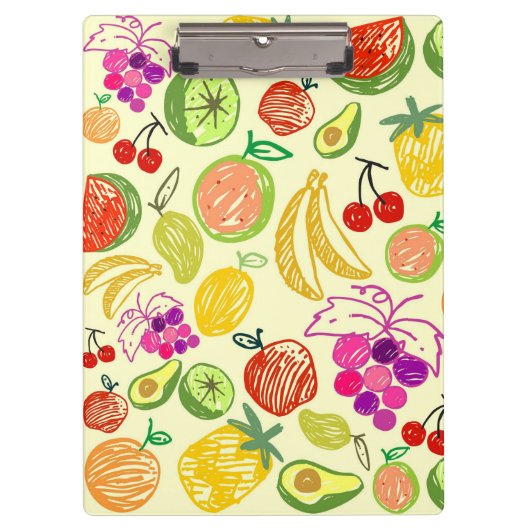 Porte-bloc Fruits d'été (Devant)