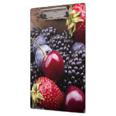 Porte-bloc Fruits savoureux d'été sur un Tableau en bois (Gauche)