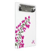 Porte-bloc Fuchsia Bougainvillea rose Monogram Mini Porte - b (Incliné)