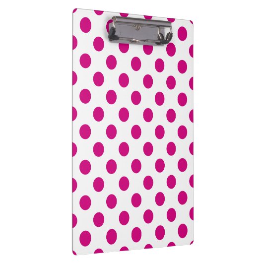 Porte-bloc Fuchsia polka (Swatch)