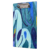 Porte-bloc Fumes bleues (Gauche)