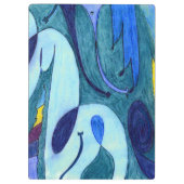 Porte-bloc Fumes bleues (Dos)