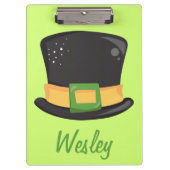 Porte-bloc Fun Casquette de la Saint Patrick (Devant)