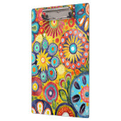 Porte-bloc Fun Hippie à motif de fleur (Gauche)