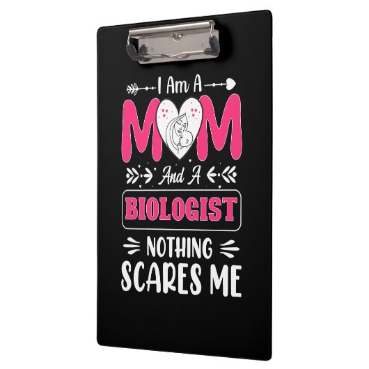 Porte-bloc Funny Biologiste Maman, Biologiste Maman Funny (Gauche)