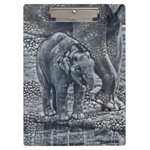 Porte-bloc funny bubble elephant baby