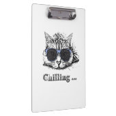Porte-bloc Funny Cat Chilling With Cute Sunglasses           (Swatch)