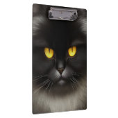 Porte-bloc Funny Fluffeux noir Perse noir chaton visage (Swatch)