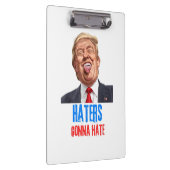 Porte-bloc Funny Haters va détester les citations, drôle dire (Swatch)