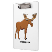 Porte-bloc Funny moose (Gauche)