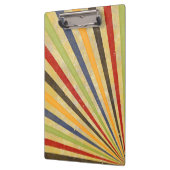 Porte-bloc Funny Retro Grunge Rays + votre idée (Gauche)