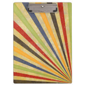 Porte-bloc Funny Retro Grunge Rays + votre idée (Devant)