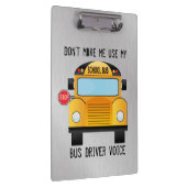 Porte-bloc Funny School Bus Driver (Swatch)
