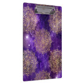 Porte-bloc Galaxie dorée et violette Motif Mandala Dharma (Swatch)