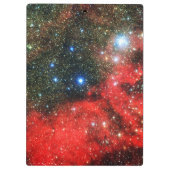 Porte-bloc Galaxie en or tombé (Dos)