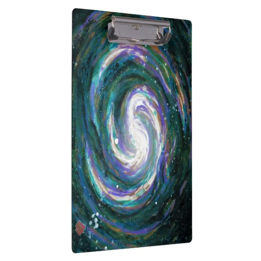 Porte-bloc Galaxie spirale dans l'espace (Swatch)