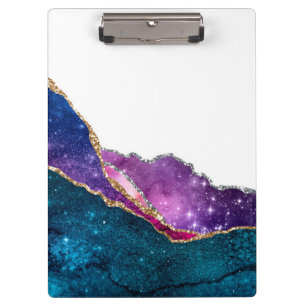 Porte-bloc Galaxy Agate Série Design 6