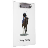 Porte-bloc Galloping Thoroughbred Horse Porte - bloc avec dev (Swatch)