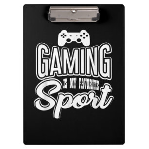 Porte-bloc Gamer - Jouer Est Mon Sport Préféré