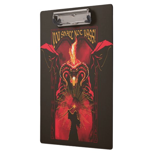 Porte-bloc GANDALF™ Vs Balrog "You Shall Not Pass" Graphic (Gauche)