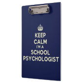 Porte-bloc Gardez le calme que je suis un porte - bloc de (Gauche)