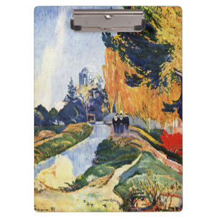 Porte-bloc Gauguin Les Alyscamps Impression d'automne Vintage