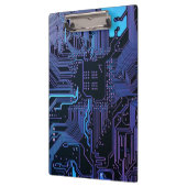 Porte-bloc Geek Sortie carte de circuit électronique Nerd PCB (Gauche)