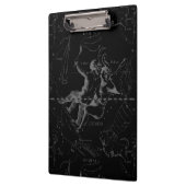 Porte-bloc Gemini Constellation Map Engraving par Hevelius (Gauche)