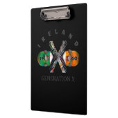 Porte-bloc Génération X Irlande Skateboard dans les années 19 (Gauche)