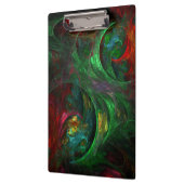 Porte-bloc Genesis Green Art Abstrait (Gauche)