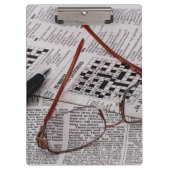 Porte-bloc Génie de mots croisé (Devant)