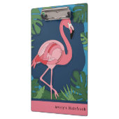 Porte-bloc Geo Flamant rose Puzzle (Gauche)