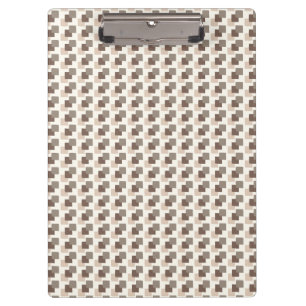 Porte-bloc Geo Focus Taupe Crème