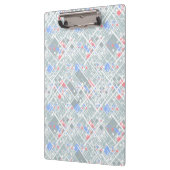 Porte-bloc Géométrie abstraite moderne. (Gauche)