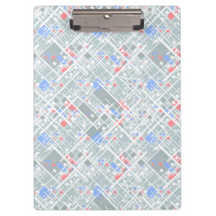 Porte-bloc Géométrie abstraite moderne.