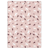 Porte-bloc Géométrie subtile : Étoiles et Triangles – Cahier (Dos)