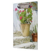 Porte-bloc Géranium de couleur rouge (Gauche)