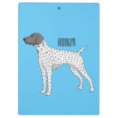 Porte-bloc German Shorthred Pointer dog (Dos)