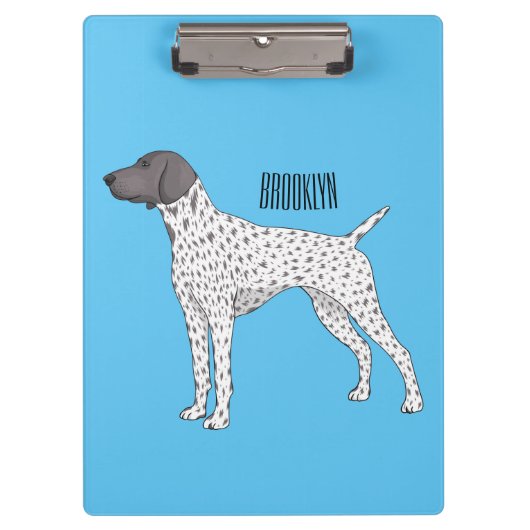 Porte-bloc German Shorthred Pointer dog (Devant)