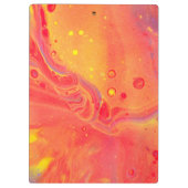 Porte-bloc Gibier Red Purple Acrylic Flow Art (Dos)