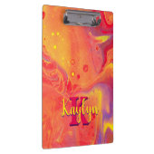 Porte-bloc Gibier Red Purple Acrylic Flow Art (Swatch)