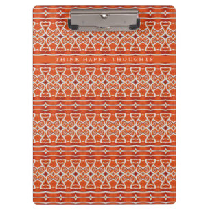 Porte-bloc GINGERBREAD "PENSEZ À DES PENSÉES HEUREUSES" Porte