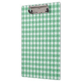 Porte-bloc Gingham vert menthe (Gauche)