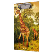 Porte-bloc Girafes sud-africaines (Gauche)