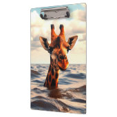 Porte-bloc Giraffe en mer (Gauche)
