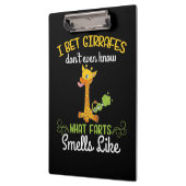 Porte-bloc Giraffe Lover Giraffe Ce Qui Pense Comme (Gauche)